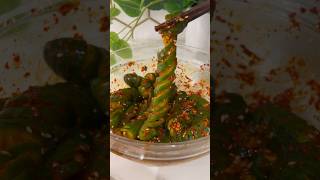 Spicy Spiral Cucumber Salad recipe koreanfood [upl. by Meyers438]