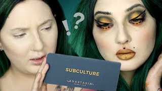 ABH SUBCULTURE PALETTE  Makeup Tutorial amp Review [upl. by Nirek709]