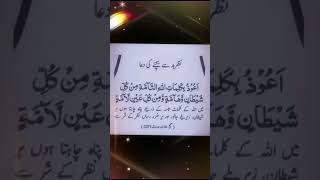 Nazar e bad dua sy bachny ki dua❤️❤️ Life with Ayesha beshak islamic islamicvideo [upl. by Nnaira]