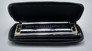 the 12hole IRISH SESSION HARP  a Harmonica for Irish Music [upl. by Survance]