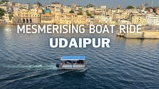 Udaipur Boat Ride  Lake Pichola [upl. by Elizabet]