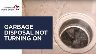 Garbage Disposal Not Turning On [upl. by Tella]