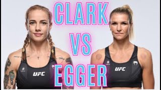 UFC Vegas 48 JessicaRose Clark vs Stephanie Egger Fight Picks  Breakdowns  Predictions [upl. by Zeuqirdor]