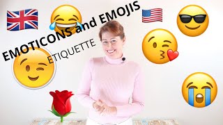 EMOTICON AND EMOJI ETIQUETTE [upl. by Somerville]