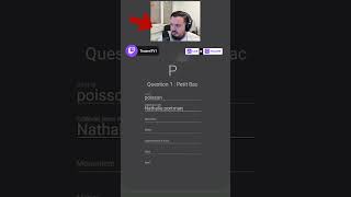 TRICHEUR Petitbac triche twitch twitchclips drole humour france français [upl. by Jeanie644]