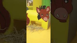 Petals Preschool Horse Grazing Activity  Fun Feeding Time for Kids kids earlychildhoodeducation [upl. by Hose556]