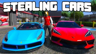 ROBBING EVERY DEALERSHIP IN GTA 5 RP [upl. by Otrebilif]