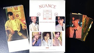 TXT SEASON’s GREETINGS 2024 “NUANCE” UNBOXING [upl. by Rego]