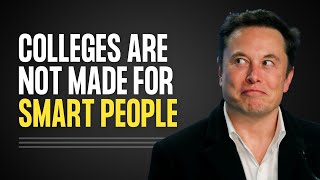 You dont need a college degree to be successful  Elon Musk [upl. by Bridgid]