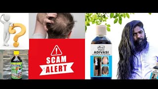 Adivasi Hair Oil Honest Review  Myths vs Facts 😱 [upl. by Knick835]