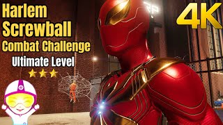 Screwball Harlem Combat Challenge Ultimate Level Guide  Marvels SpiderMan [upl. by Anawik]