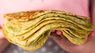 Queste piadine di patate e verdure sono fantastiche  SaporitoTV [upl. by Khorma399]