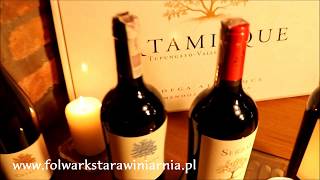 Degustacja Win ARGENTYNA MALBEC MENDOZA BODEGA ATAMISQUE Folwark Stara Winiarnia [upl. by Pacian]