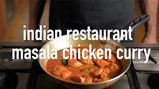 Indian restaurant masala chilli chicken curry [upl. by Aneehsirk884]