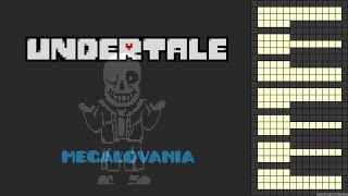 Undertale  Megalovania Piano Cover [upl. by Araed]