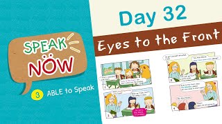 Speak Well In 60 Days  Day 32 Eyes to the Front  Easy Dialogues  Every Day English  School Scene [upl. by Noskcaj245]