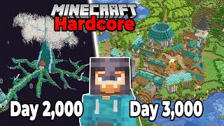 I Survived 3000 Days in Hardcore Minecraft Survival MOVIE [upl. by Tomaso]