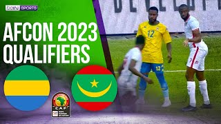 Gabon vs Mauritania  AFCON 2023 QUALIFIERS HIGHLIGHTS  06082022  beIN SPORTS USA [upl. by Rivalee]