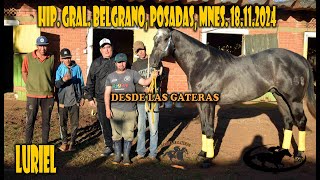 LURIEL  LA PREVIA  HIPODROMO GENERAL BELGRANO POSADAS MISIONES 18112024 [upl. by Davidoff863]