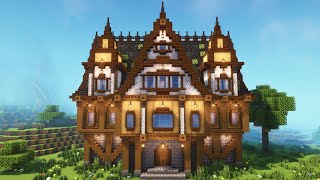 Minecraft  How to build a Big Medieval Library  Interior  Minecraft Tutorial [upl. by Thekla]