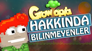 GROWTOPIA HAKKINDA BİLMEDİĞİNİZ 20 BİLGİ  Growtopia Türkçe [upl. by Ban]