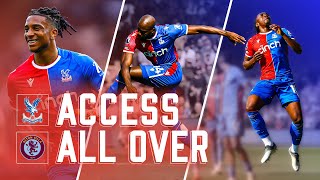 Eze Olise and Mateta run RIOT  Access All Over CPFC 50 Aston Villa [upl. by Ynffit]