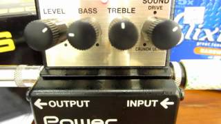 BOSS ST2 POWER STACK GUITAR EFFECT PEDAL [upl. by Pouncey305]