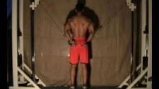 CABLE CROSS PULL DOWN EXERCISE FOR LATISSIMUS DORSI MUSCLES [upl. by Stanton]