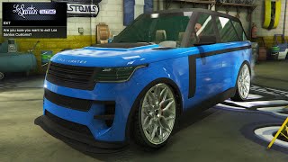 GTA 5 Online  DLC Vehicle Customization  Gallivanter Baller STD Range Rover L460 [upl. by Ingram]