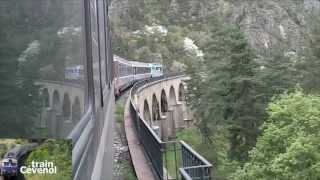 Train Cévenol Langogne à chapeauroux vue 100 nature [upl. by Heilner]