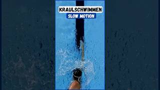 Kraulschwimmen Slow Motion Anfänger Technik [upl. by Eilagam550]