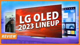 LG OLED 2023 tv lineup  LG OLED B3 C3 G3 en Z3 op rij  Expert [upl. by Doomham]