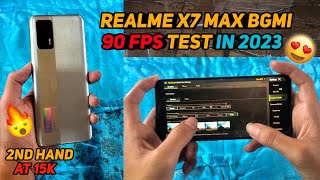 Realme X7 Max 😍🔥 BGMI TEST 90 FPS at 15000Rs Full Review Heating Test amp Battery Test🔋 [upl. by Kashden809]