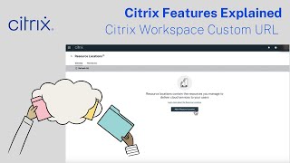 Citrix Features Explained Citrix Workspace Custom URL [upl. by Genni936]