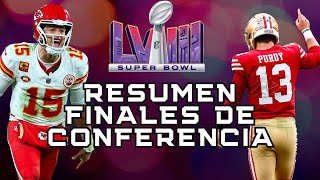 TENEMOS Super Bowl DEFINIDO Resumen Finales de Conferencia NFL 2024 [upl. by Tega]