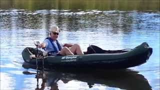 Motorizing a Sevylor Colorado Inflatable Canoe [upl. by Annelise606]