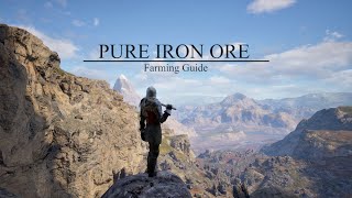 Pax Dei  PVE Steel  Pure Iron Ore Locations in PvE Zone UPDATED W INIS GALLIA [upl. by Haff403]