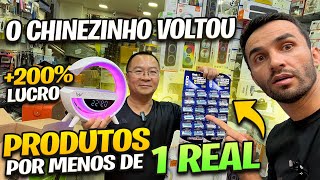 O Chinezinho mais barato da PAGÉ BRÁS voltou 💰🇨🇳👏 Utilidades por menos de 1 Real [upl. by Ynneg366]