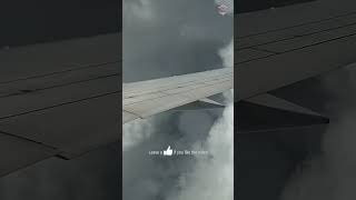 Plane thrown up and down in Cumulonimbus Clouds shorts [upl. by Boni827]