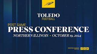 Toledo Football vs Northern Illinois Post Game [upl. by Atibat]