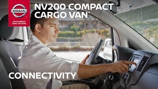 Nissan NV200 Cargo Van  Interior Technology [upl. by Grounds]