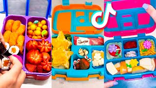 lets make lunch for my kidsquot  lunch box tik tok compilationsquot [upl. by Leachim]