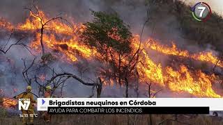 BRIGADISTAS NEUQUINOS EN CÓRDOBA [upl. by Naamana764]