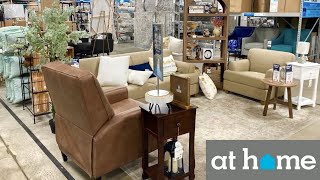 AT HOME FURNITURE ARMCHAIRS SOFAS COUCHES COFFEE TABLES SHOP WITH ME SHOPPING STORE WALK THROUGH [upl. by Fini892]