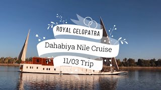 Royal Cleoptra Dahabiya Nile Cruise Trip with the LaLa Land Yoga Group [upl. by Hairahs871]