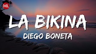 Diego Boneta  La Bikina Letra  Lyrics [upl. by Ellehcir]