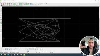 LIBRECAD DRAWING LINE TUTORIAL1 [upl. by Einra275]