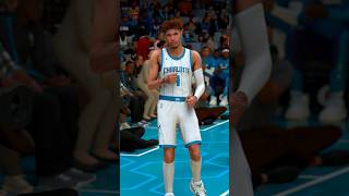 LaMelo Ball Insane Alley Oop to Miles Bridges NBA2K24 Sliders [upl. by Duval477]