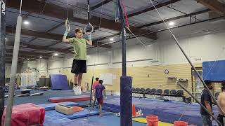 Still Rings Level 3 USAG MAG 20212024 Compulsory routines [upl. by Pinkerton]