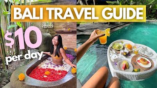 Bali 2024 Travel Guide Best Places to Visit amp Things to Do • Ubud Canggu Seminyak • Budget Vlog [upl. by Gertrud]